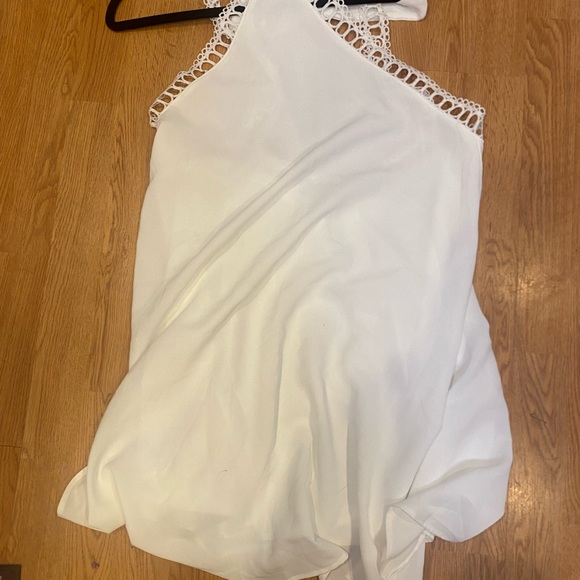 Cupshe Dresses & Skirts - Cupshe White Dress beautiful back design, NWT beach or night out